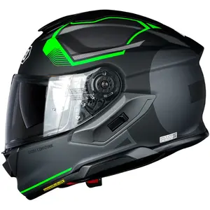 Imagem 2 de Capacete Shoei GT-Air 3 Mike TC-4 - Preto/Verde