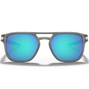 Imagem 2 de Óculos Oakley Latch Cinza Fosco - com Lente Azul Polarizada (Prizm)