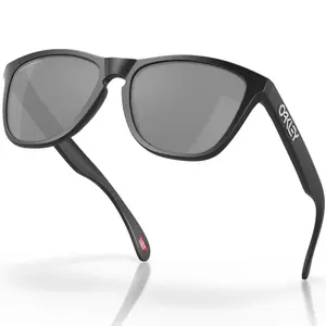 Imagem 4 de Óculos Oakley Frogskins Preto Fosco - com Lente Preta Polarizada (Prizm)