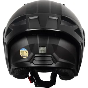 Imagem 7 de Capacete LS2 Airflow 2 Cover - Preto/Cinza Fosco (Aberto)