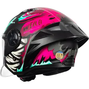 Imagem 8 de Capacete LS2 Airflow 2 Weiler - Rosa Fosco (Aberto)