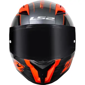 Imagem 4 de Capacete LS2 Vigo Limits - Preto/Cinza Titânio