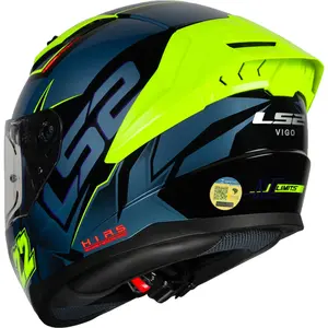 Imagem 5 de Capacete LS2 Vigo Limits - Preto/Azul
