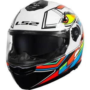 Imagem 10 de Capacete LS2 Strobe 2 FF908 Xdron - Laranja Neon (Articulado)