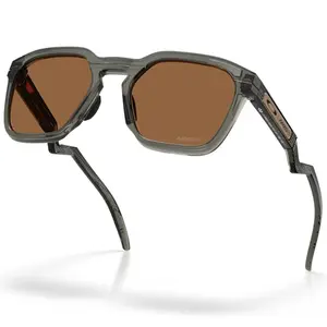 Imagem 3 de Óculos Oakley HSTN SQ MotoGP Cinza Fumê - com Lente Bronze (Prizm)