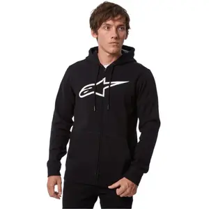 Imagem 3 de Moletom Alpinestars Ageless Zip V3 Hoodie - Preto/Branco