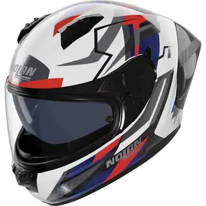 Imagem 2 de Capacete Nolan N60-6 Sport Corsa - Branco/Azul/Vermelho