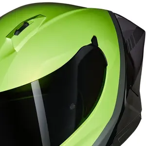 Imagem 5 de Capacete Nolan N60-6 Sport Verniciatura Speciale - Verde/Cinza