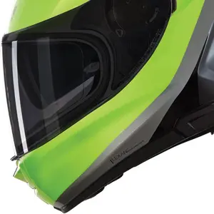 Imagem 4 de Capacete Nolan N60-6 Sport Verniciatura Speciale - Verde/Cinza