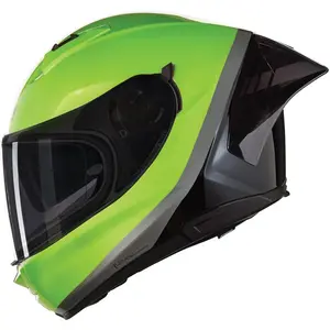 Capacete Nolan N60-6 Sport Verniciatura Speciale - Verde/Cinza