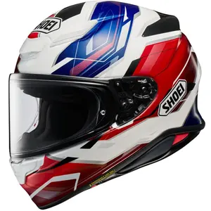 Capacete Shoei NXR 2 Capriccio TC-10 - Branco/Azul/Vermelho
