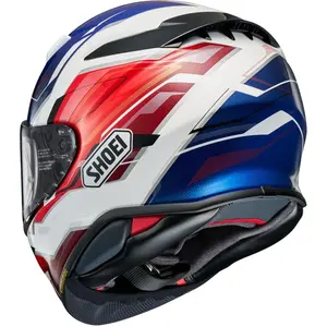 Imagem 4 de Capacete Shoei NXR 2 Capriccio TC-10 - Branco/Azul/Vermelho