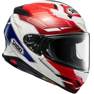 Imagem 2 de Capacete Shoei NXR 2 Capriccio TC-10 - Branco/Azul/Vermelho