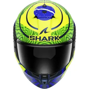 Imagem 2 de Capacete Shark Skwal Cup Eric Granado BGY - Azul/Verde/Amarelo Fosco