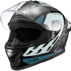 Imagem 3 de Capacete Texx Spihe Cube - Azul/Verde