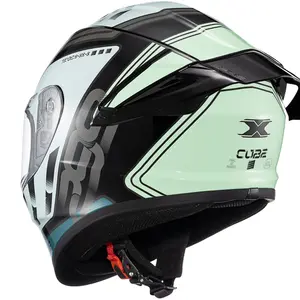 Imagem 4 de Capacete Texx Spihe Cube - Azul/Verde