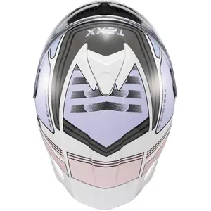 Imagem 4 de Capacete Texx Spihe Cube - Rosa/Branco