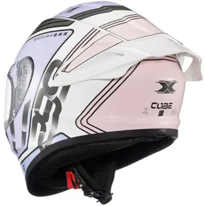 Imagem 5 de Capacete Texx Spihe Cube - Rosa/Branco