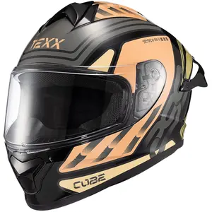 Imagem 3 de Capacete Texx Spihe Cube - Laranja