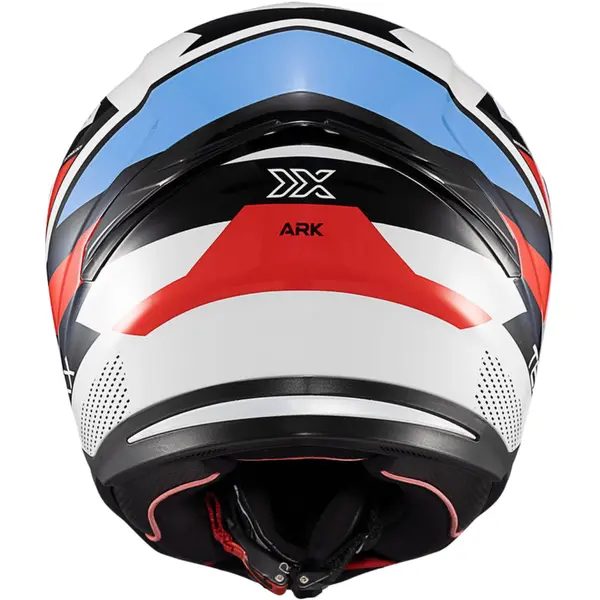 Capacete Texx Hunter ARK - Preto/Vermelho/Azul/Branco - Grid Motors