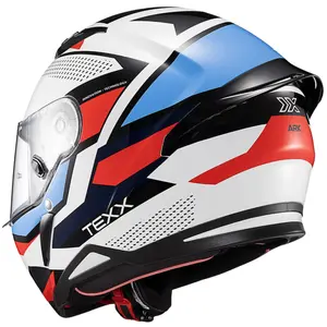 Imagem 6 de Capacete Texx Hunter ARK - Preto/Vermelho/Azul/Branco