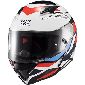 Imagem 2 de Capacete Texx Hunter ARK - Preto/Vermelho/Azul/Branco