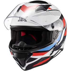 Imagem 3 de Capacete Texx Hunter ARK - Preto/Vermelho/Azul/Branco