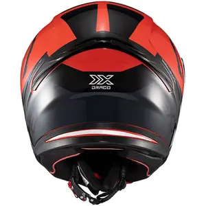 Imagem 6 de Capacete Texx Hunter Draco - Preto/Vermelho/Cinza