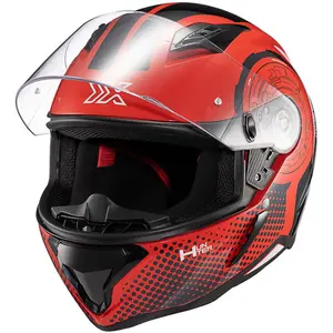 Imagem 3 de Capacete Texx Hunter Draco - Preto/Vermelho/Cinza