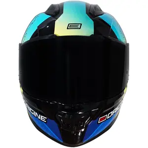 Imagem 5 de Capacete Origine Pista Kaisen - Amarelo/Azul/Preto
