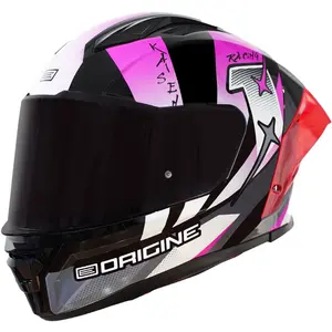 Imagem 3 de Capacete Origine Pista Kaisen - Rosa/Preto