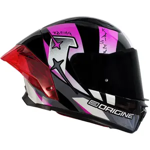 Imagem 2 de Capacete Origine Pista Kaisen - Rosa/Preto