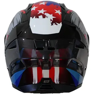 Imagem 6 de Capacete Origine Pista Eagle - Azul/Preto