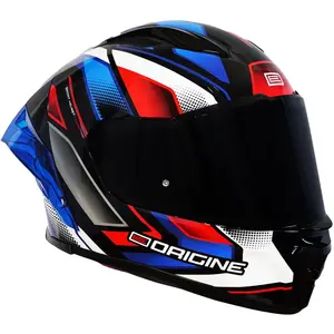 Imagem 4 de Capacete Origine Pista Road - Azul/Preto/Vermelho