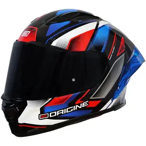 Imagem 3 de Capacete Origine Pista Road - Azul/Preto/Vermelho