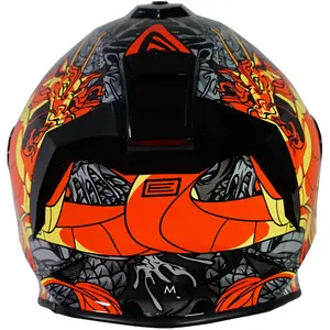 Imagem 7 de Capacete Origine Dinamo Dragon - Laranja