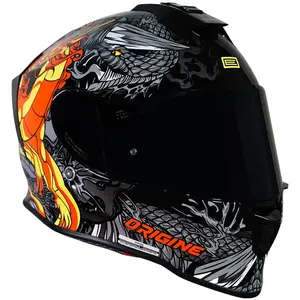 Imagem 5 de Capacete Origine Dinamo Dragon - Laranja
