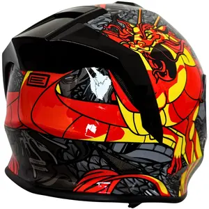 Imagem 6 de Capacete Origine Dinamo Dragon - Laranja