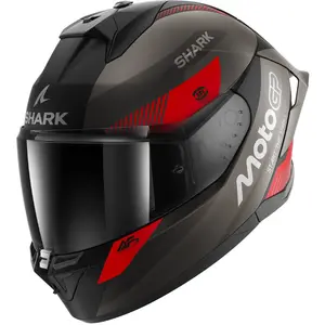 Imagem 1 de Capacete Shark Skwal Cup Moto GP KAR - Preto/Cinza/Vermelho Fosco