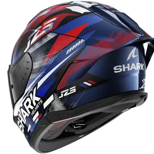 Imagem 3 de Capacete Shark Skwal Cup Zarco GP França BUR - Azul/Vermelho
