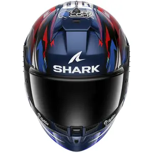 Imagem 2 de Capacete Shark Skwal Cup Zarco GP França BUR - Azul/Vermelho