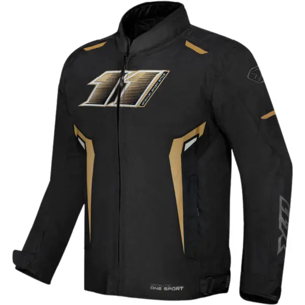 Imagem 1 de Jaqueta X11 One Sport Sporadic Preto/Dourado