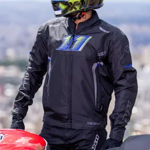 Imagem 3 de Jaqueta X11 One Sport Sporadic Preto/Azul/Verde