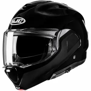 Capacete HJC F100 Monocolor - Preto Fosco (Articulado)