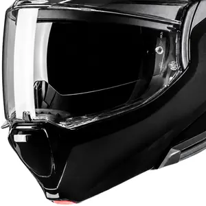 Imagem 2 de Capacete HJC F100 Monocolor - Preto Fosco (Articulado)