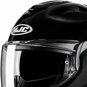 Imagem 3 de Capacete HJC F100 Monocolor - Preto Fosco (Articulado)