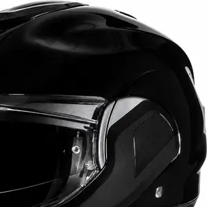 Imagem 4 de Capacete HJC F100 Monocolor - Preto Fosco (Articulado)