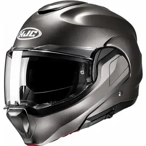 Capacete HJC F100 Monocolor - Cinza Titânio (Articulado)