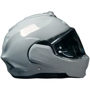 Imagem 3 de Capacete HJC F100 Monocolor - Cinza Nardo (Articulado)