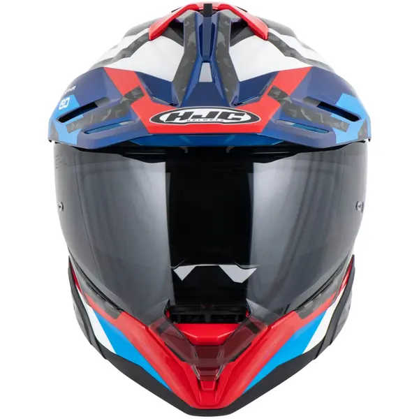 Capacete HJC RPHA 60 Dakar - Branco/Azul/Vermelho (Tri-Composto